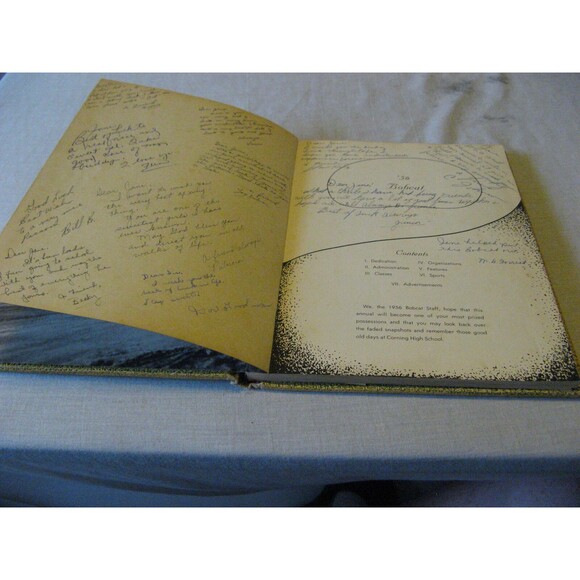 1956 The Bobcat Corning Arkansas HS High School Yearbook Annual HEAVILY SIGNED - Picture 4 of 4